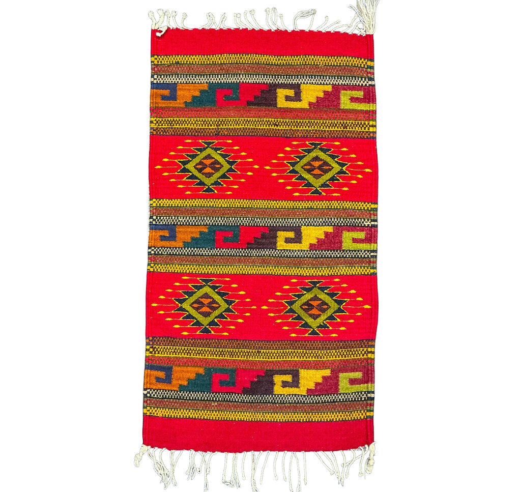 Zapotec Hand-Woven Wool Rug