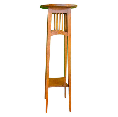 Ethan Allen Oak Mission Style Plant Stand
