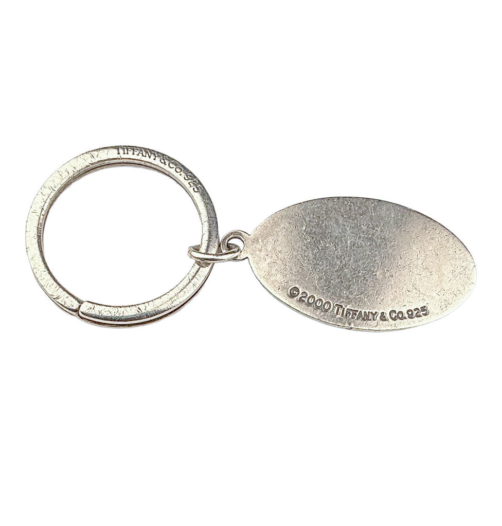Tiffany & Co Silver World Keyring