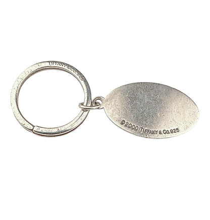 Tiffany & Co Silver World Keyring