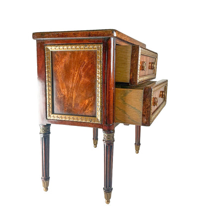 Theodore Alexander Miniature Two Drawer Commode