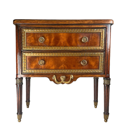Theodore Alexander Miniature Two Drawer Commode