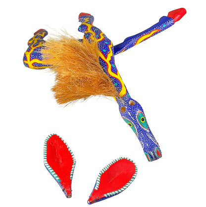 Oaxacan Alebrije Lightning Donkey
