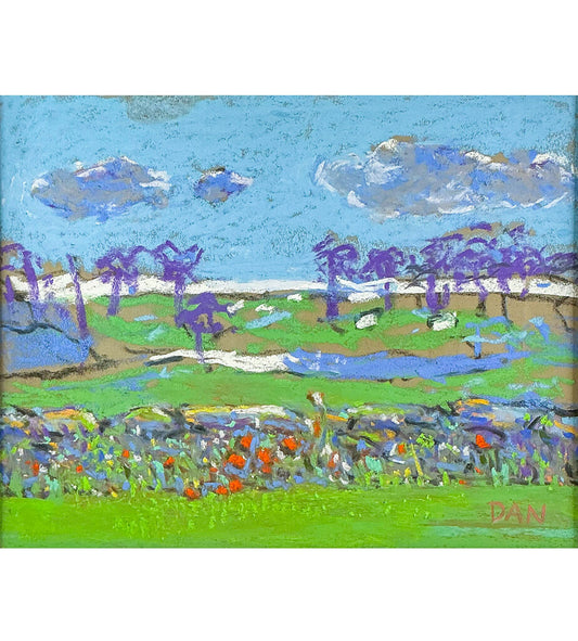Dan, Meadow Musings, Chalk Pastel