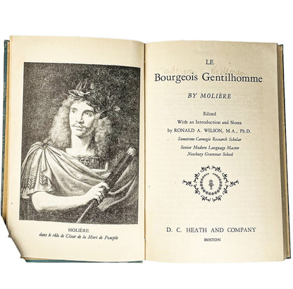 "Le Bourgeois Gentilhomme" pub 1947, DC Heath & Co