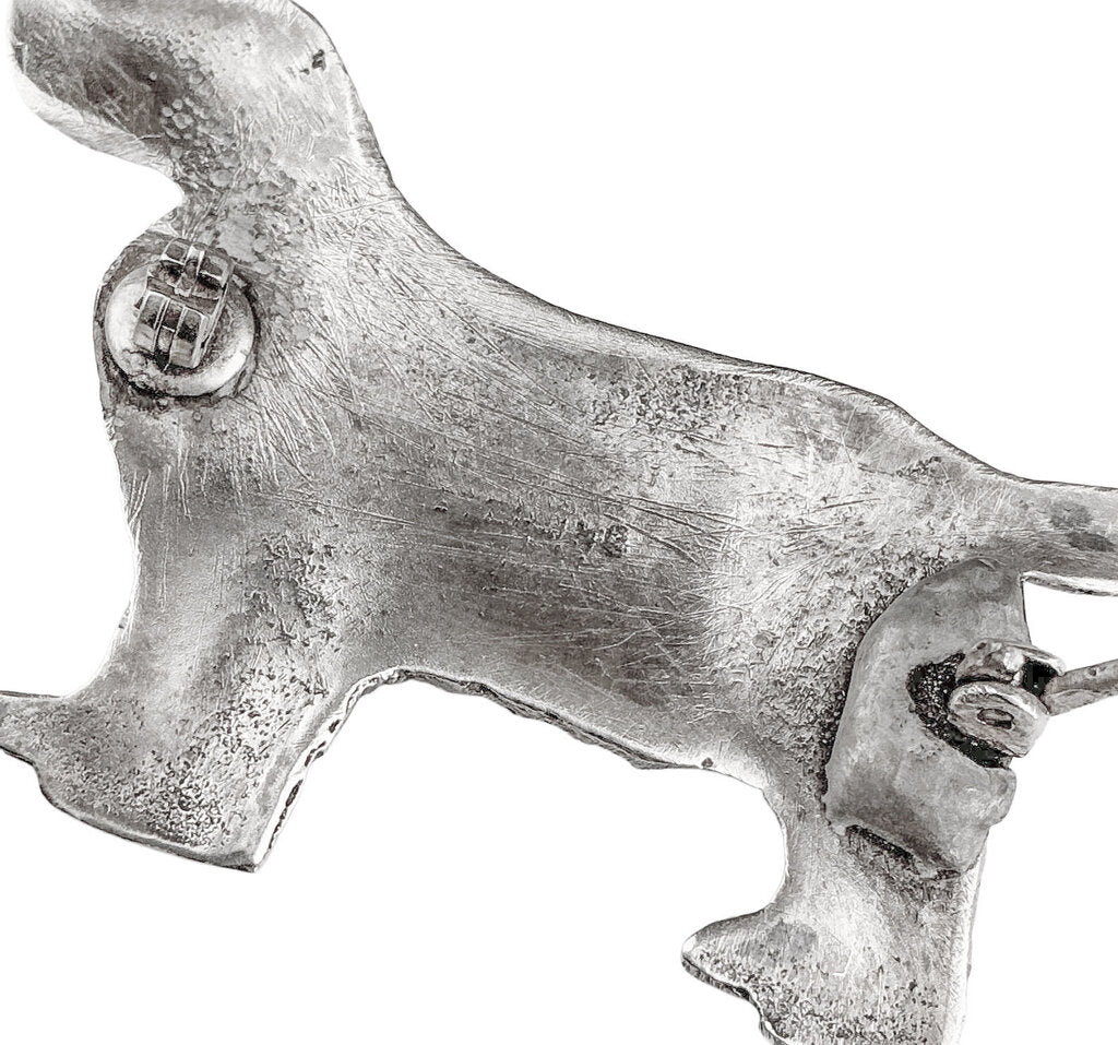 Sterling Cocker Spaniel Pin
