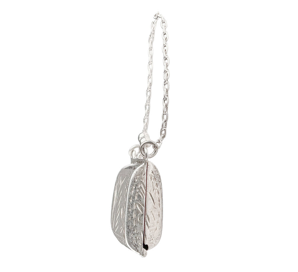 Sterling Minature Purse Charm