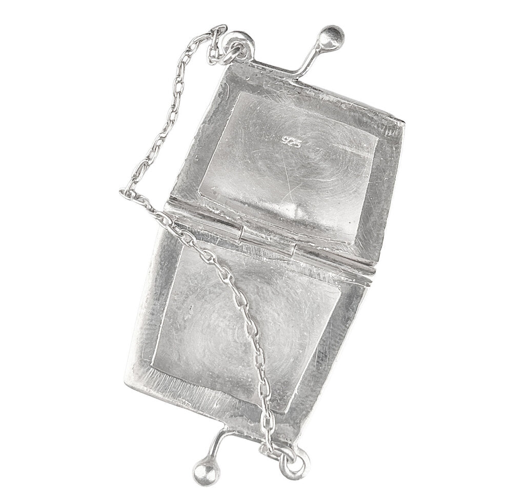 Sterling Minature Purse Charm