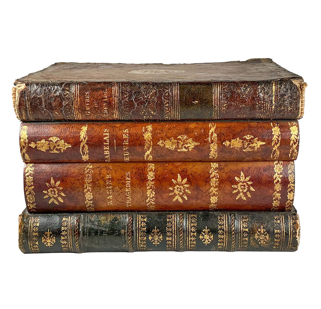 Faux Book Cave a Liqueur w/ Double Decanters
