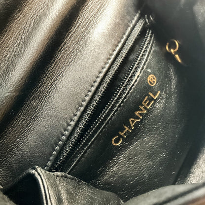 Vintage 90s Chanel Quilted Camellia Bag