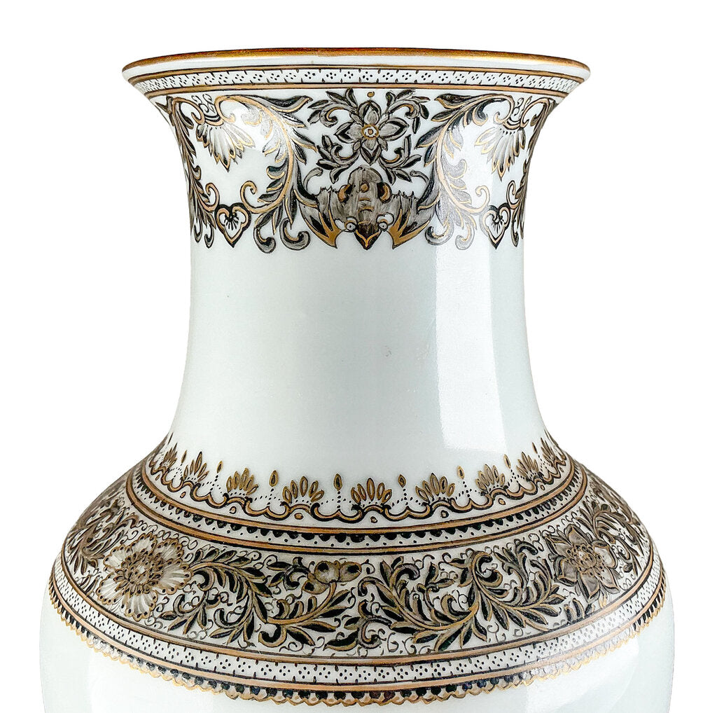 Mid Century Studio 567 Handpainted Porcelain Vase.