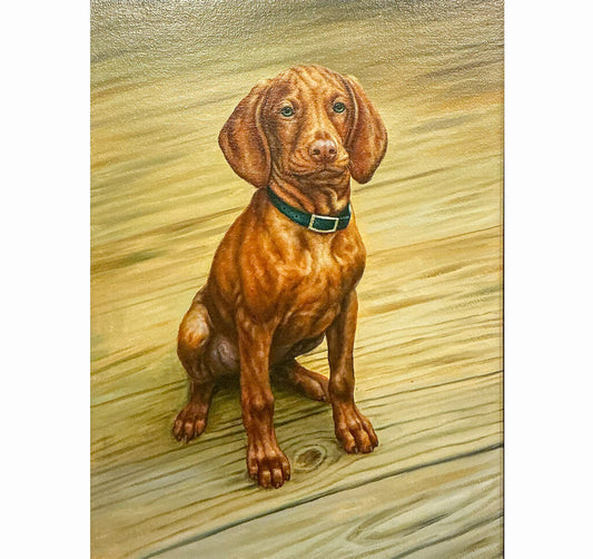 Artist Unknown. "Marcus". Oil on Canvas.