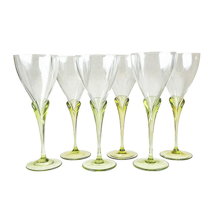 6PC Rosenthal Papyrus Wine Glasses