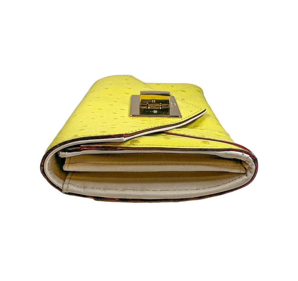 Kate Spade NY Cindy Post Street Lime Wallet