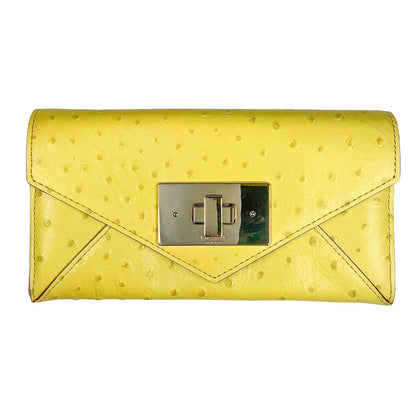 Kate Spade NY Cindy Post Street Lime Wallet