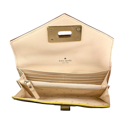 Kate Spade NY Cindy Post Street Lime Wallet