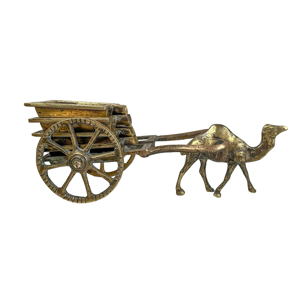 Vntg Camel Cart Ashtray