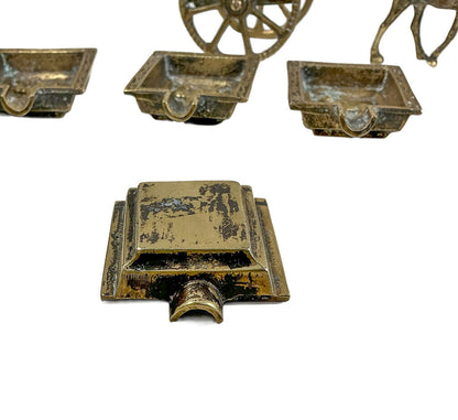 Vntg Camel Cart Ashtray