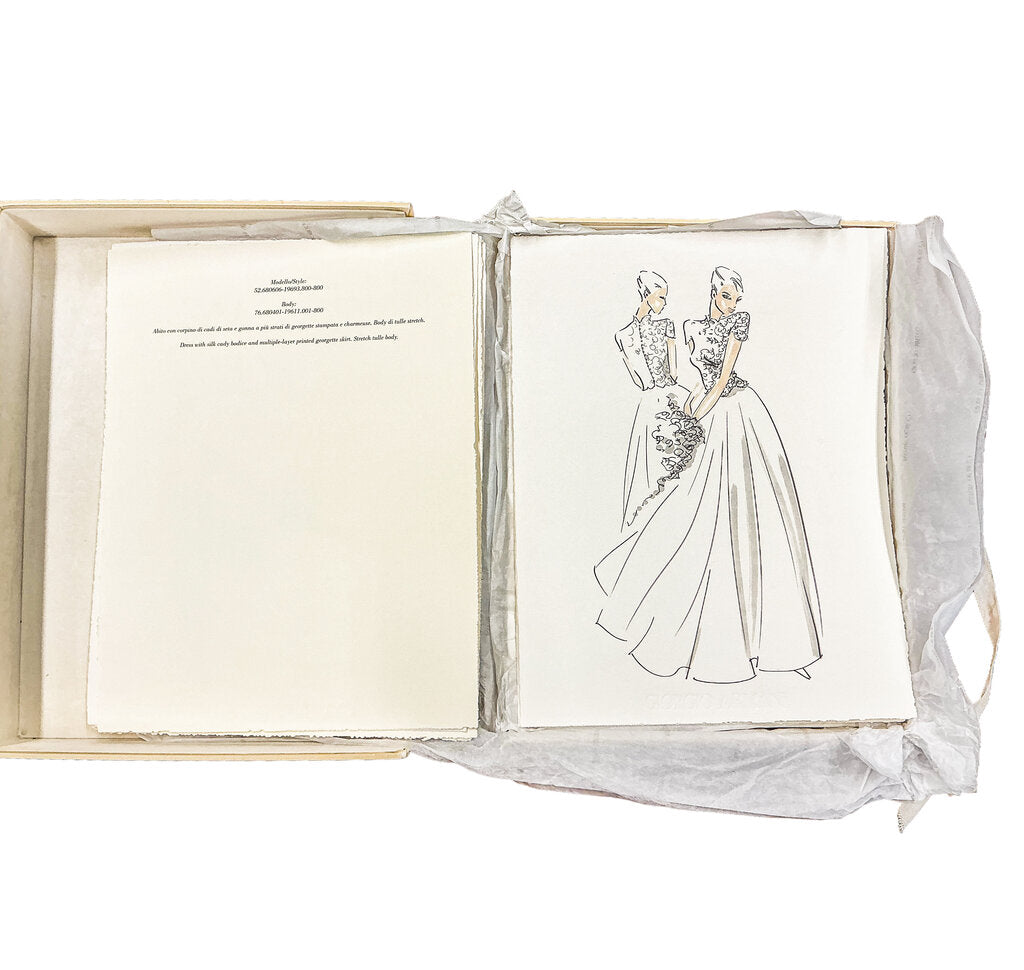 1991 Giorgio Armani Wedding Client Portolio