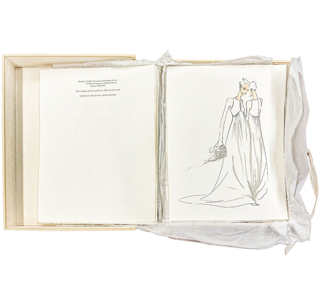 1991 Giorgio Armani Wedding Client Portolio