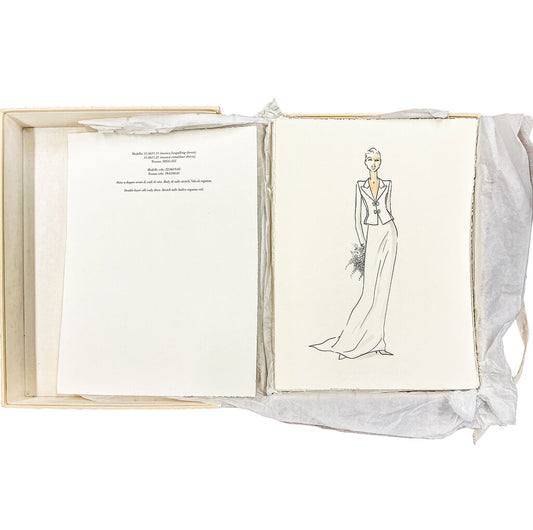 1991 Giorgio Armani Wedding Client Portolio