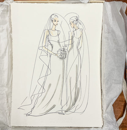 1991 Giorgio Armani Wedding Client Portolio