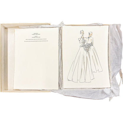 1991 Giorgio Armani Wedding Client Portolio