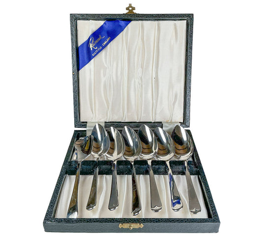Raimond Sheffield Silver Plate Grapefruit Spoons - Opportunity Shop DC