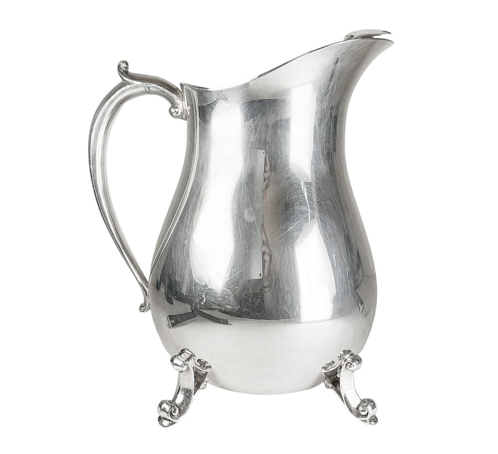 Silver Plate Water Pitcher