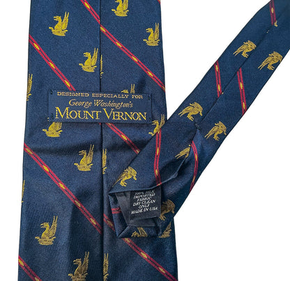 Mount Vernon Flying Griffin Silk Tie