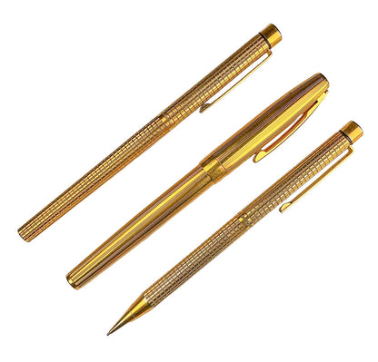 Sheaffer Targa 1007 Gold Plate 3PC Set