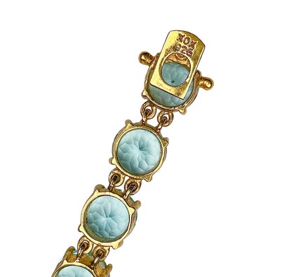 Sterling Silver & Topaz Bracelet