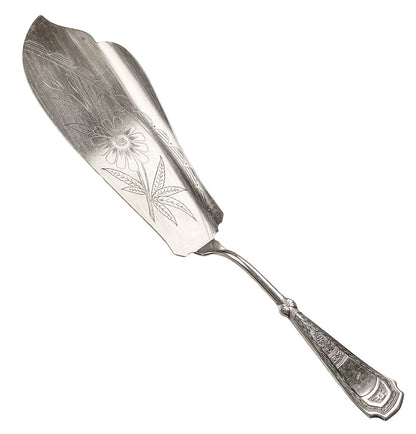 1880s Eastlake Victorian SP Fish Server