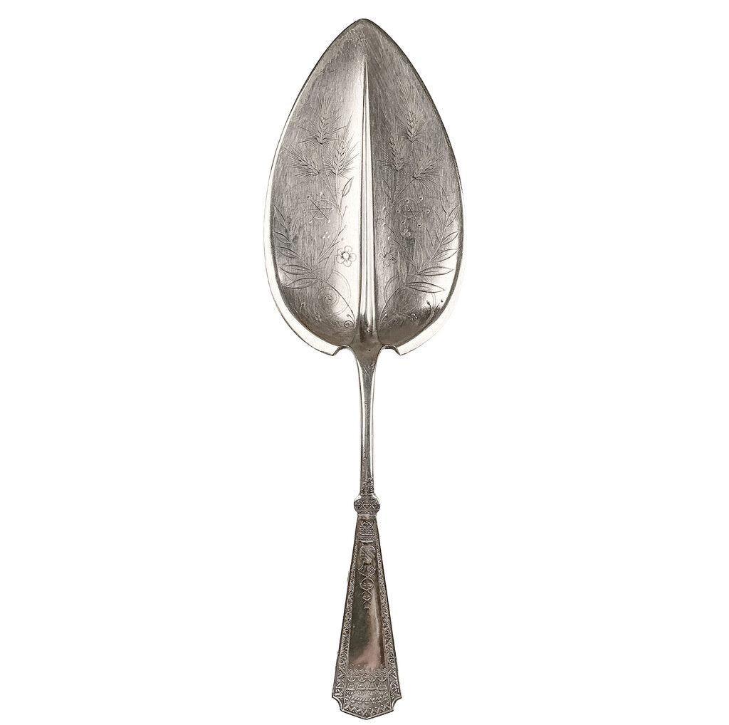 1880s Eastlake Victorian SP Pie Server