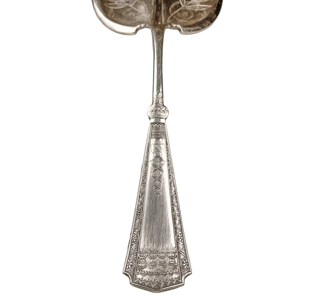 1880s Eastlake Victorian SP Pie Server