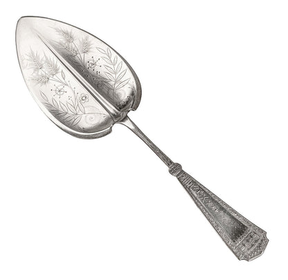 1880s Eastlake Victorian SP Pie Server