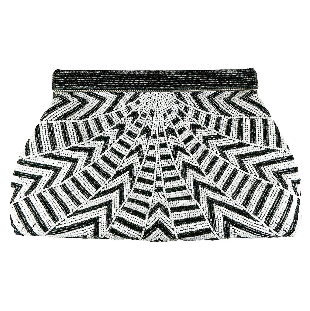 MMA Austrian Deco Beaded Clutch