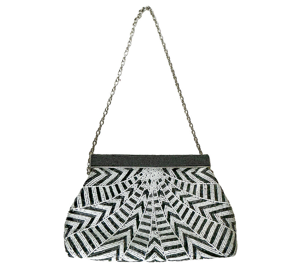 MMA Austrian Deco Beaded Clutch