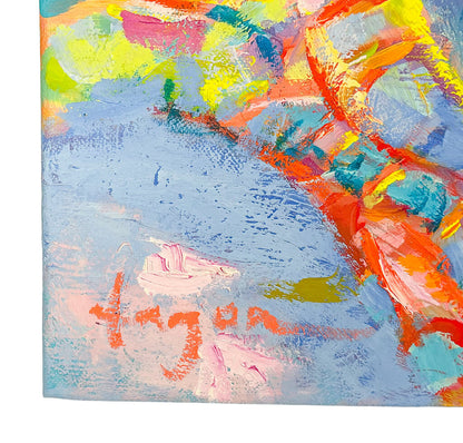 Dorothy Fagan, Summer Bloomers II, 2014 Oil on Canvas
