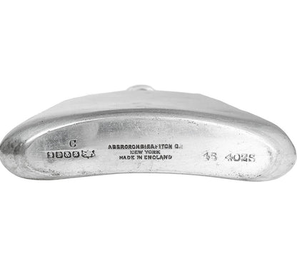 Antq Abercrombie & Fitch NY Pewter Hip Flask