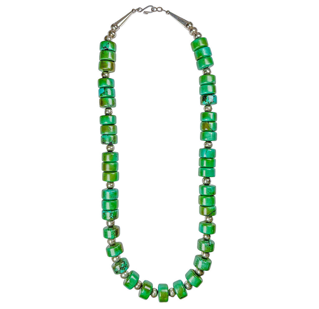 Navajo Turquoise & Sterling Necklace