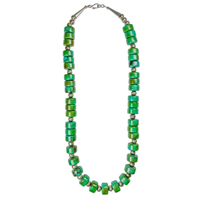 Navajo Turquoise & Sterling Necklace