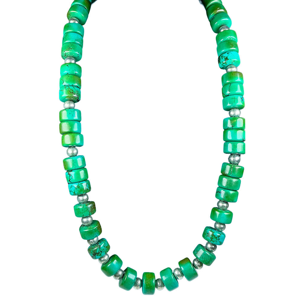 Navajo Turquoise & Sterling Necklace