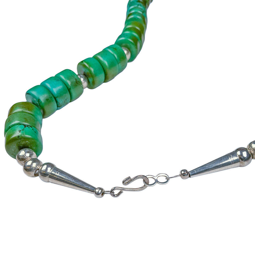 Navajo Turquoise & Sterling Necklace