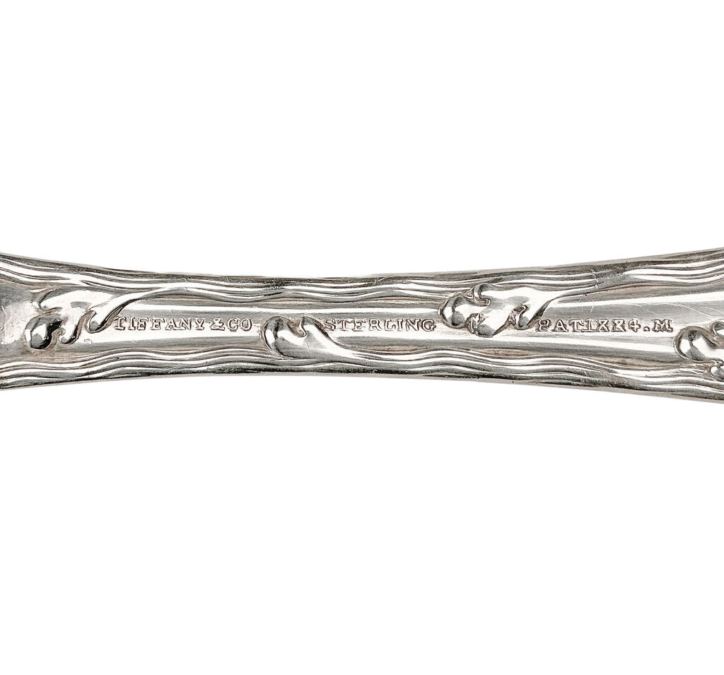 S/12 Antique Sterling Tiffany Soup Spoons - Opportunity Shop DC