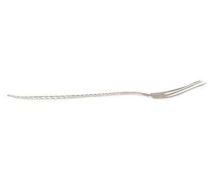S/5 Sterling Oval Twist hors d'oeuvers Forks - Opportunity Shop DC