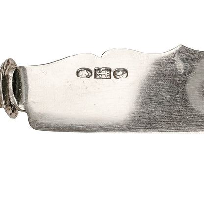 Antique British Sterling Cheese Knife