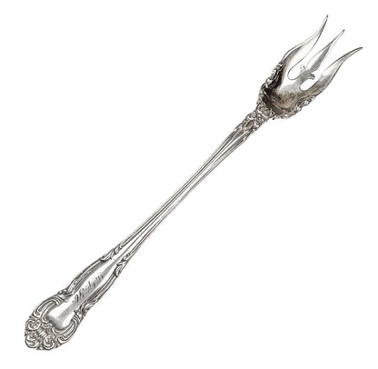 Antique Daniel Low & Co. Sterling Cocktail Fork