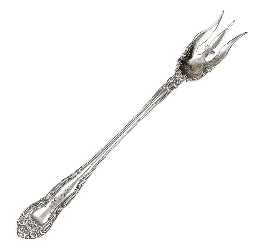 Antique Daniel Low & Co. Sterling Cocktail Fork - Opportunity Shop DC