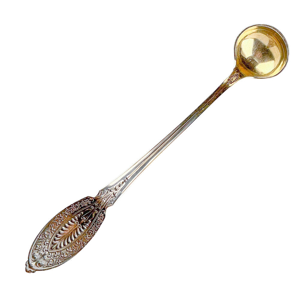 Antique Wood & Hughes Sterling Mustard Ladle - Opportunity Shop DC